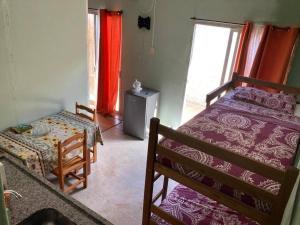 Postel nebo postele na pokoji v ubytování N1 4 Apto 2 ambientes Céntrico
