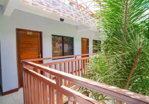 Balkón nebo terasa v ubytování Mountain View Garden Inn Coron