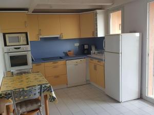A kitchen or kitchenette at Appartement Port Camargue, 3 pièces, 6 personnes - FR-1-250-192