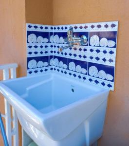 Phòng tắm tại La casa di Annarella