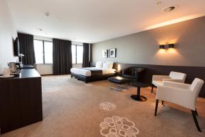 Posezení v ubytování Hotel Restaurant Weinebrugge