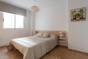 Posteľ alebo postele v izbe v ubytovaní Magnifico apartamento en Burriana