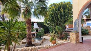 Ogród w obiekcie Villa Vid-Bil Calpe