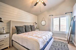 Кровать или кровати в номере Woods Cross Vacation Rental with Hot Tub!