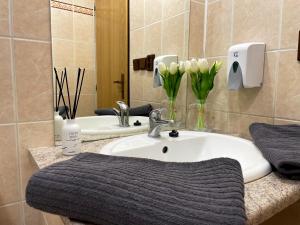 Koupelna v ubytování Hotel COLCHI + 33 fotografií