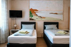 Postel nebo postele na pokoji v ubytování Dill Hotel + 37 fotografií