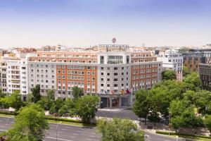 a view of a large building in a city at InterContinental Madrid, an IHG Hotel in Madrid