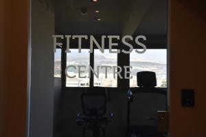 Fitness centrum a/nebo fitness zařízení v ubytování Hotel Commercio