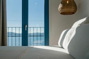 Cama o camas de una habitación en O mar de preciosa