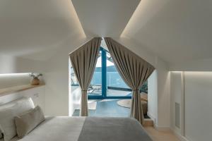 Cama o camas de una habitación en O mar de preciosa