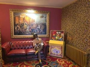 Posezení v ubytování Hotel Eulenspiegel - Das Erlebnishotel in Riesa