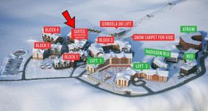 Gudauri Redco trong mùa đông