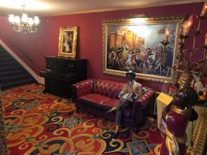 Posezení v ubytování Hotel Eulenspiegel - Das Erlebnishotel in Riesa
