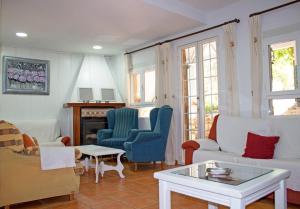 Et opholdsområde på La Casa de la Piscina,ideal para familias y grupos