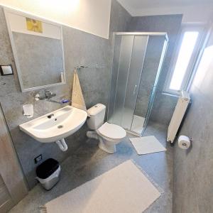 Kúpeľňa v ubytovaní Privát Nataša