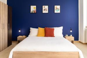 A bed or beds in a room at Accomodo MIT12 Trivano Linate