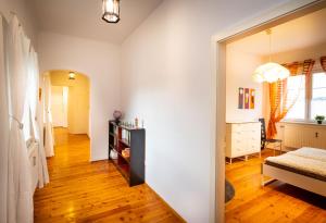 Posteľ alebo postele v izbe v ubytovaní Ferienwohnung ALEX