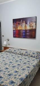 Postel nebo postele na pokoji v ubytování Hotel Franca
