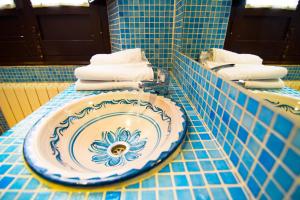 Koupelna v ubytování Arteaga Hostal & Baños Arabes Elvira