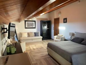 Posezení v ubytování Palazzo Candida B&B