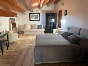 Postel nebo postele na pokoji v ubytování Palazzo Candida B&B