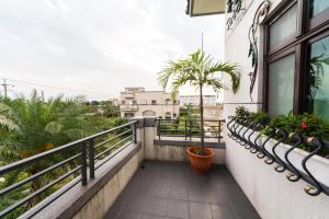 Balkon oz. terasa v nastanitvi 宜蘭種子民宿
