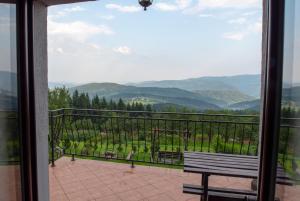 Výhľad na hory alebo výhľad na hory priamo z apartmánu
