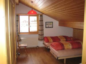 Posezení v ubytování Dachwohnung Unterem Hoereli