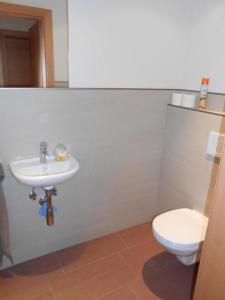Kúpeľňa v ubytovaní Appartement beim Brunnen 10