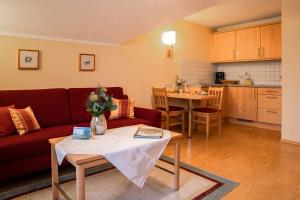 Kuchyň nebo kuchyňský kout v ubytování Franzl's Ferienwohnungen