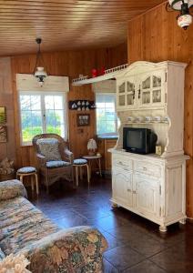 A kitchen or kitchenette at Villa La Finca