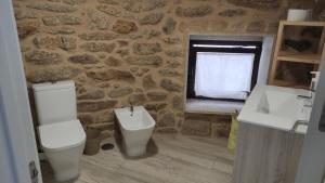 Kúpeľňa v ubytovaní Casa de Canteiro Louro - Muros