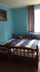 Postel nebo postele na pokoji v ubytování Pink Panzio - Quiet house