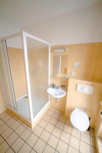 Ένα μπάνιο στο Hotel Prácheň