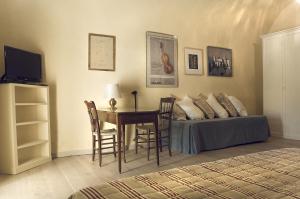 Posezení v ubytování B&B Corte delle Muse