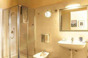 Koupelna v ubytování B&B Corte delle Muse
