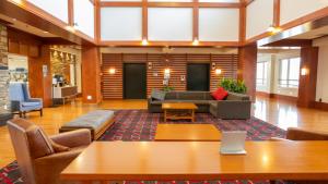 Setusvæði á Holiday Inn Express Columbus Airport Easton