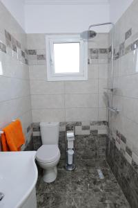 Koupelna v ubytování Davide Rooms