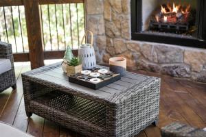 Posezení v ubytování Grand Hideaway