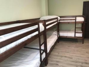A bed or beds in a room at Las Ermitas de Vallada