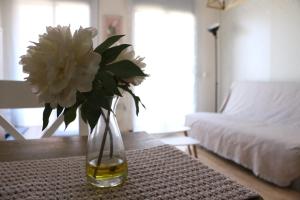 Posteľ alebo postele v izbe v ubytovaní Apartamento Solêa + 7 fotografií