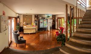 Posezení v ubytování Rainbow Hostel
