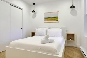 Katil atau katil-katil dalam bilik di LE 319 Canardière