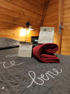 A bed or beds in a room at Choco B&B
