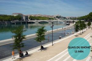 Výhľad na rieku v blízkosti apartmánu