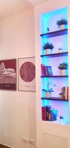 The library in Az apartmant