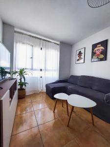 Istumisnurk majutusasutuses Acogedor apartamento Besos de Elah