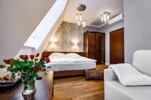 Posteľ alebo postele v izbe v ubytovaní Villa Neve
