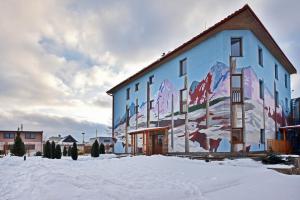 Penzión Víchrica during the winter