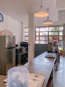 Kuchyň nebo kuchyňský kout v ubytování Augustina Home